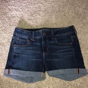 American eagle dark shorts